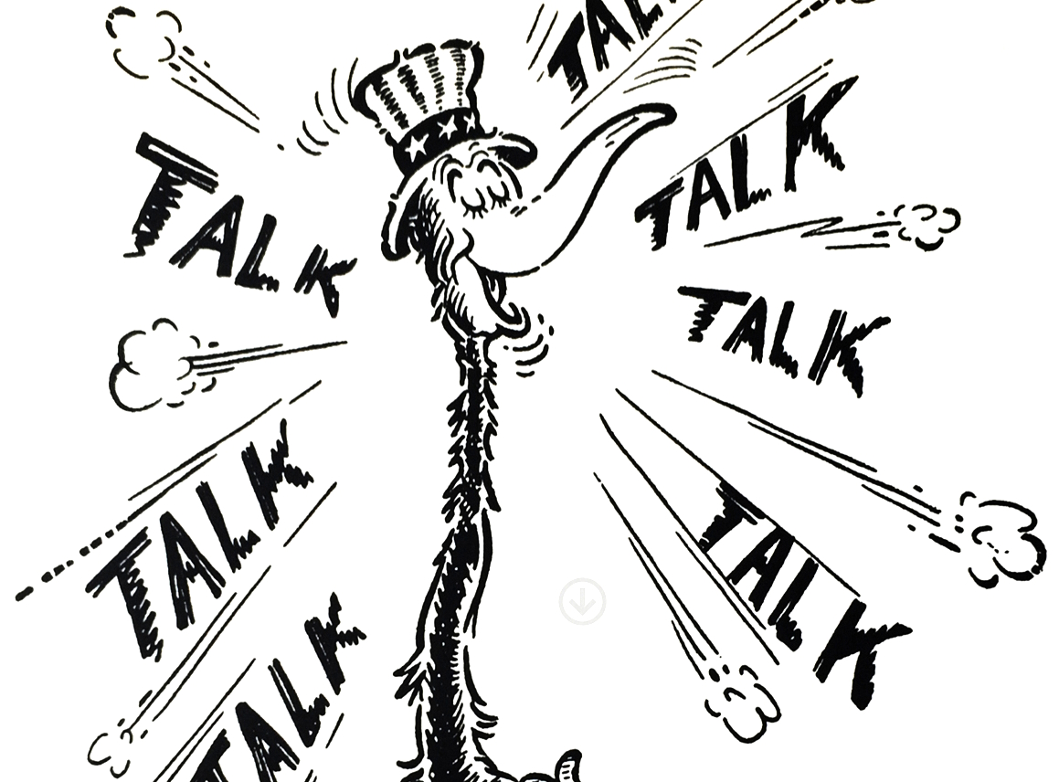 Dr Seuss Talk Talk Talk