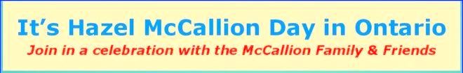 Hazel McCallion Day 14 Feb 2024