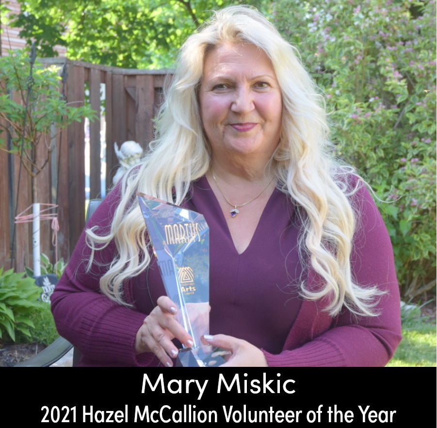 Mary Miskic 2021 Hazel McCallion Volunteer of the Year Award, 29 June 2021