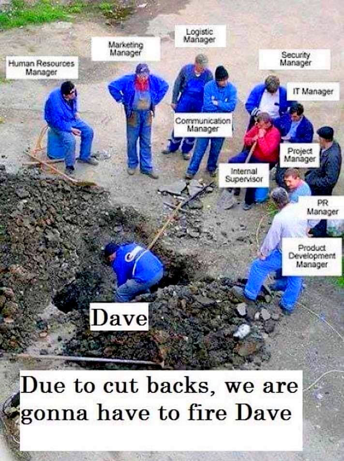 Due to cut backs, we're gonna have to fire Dave, Google image from http://axisoflogic.com/artman/publish/Article_86240.shtml
