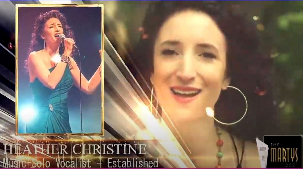 Heather Christine 2021 Marty Award 29 June 2021