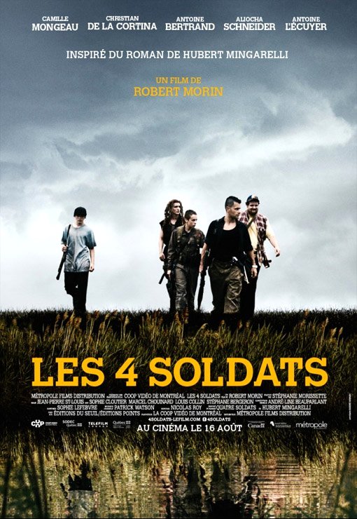 The 4 Soldiers - Les 4 Soldats Movie Poster Google image from http://www.tribute.ca/tribute_objects/images/movies/Les_4_soldats/Les4soldats.jpg