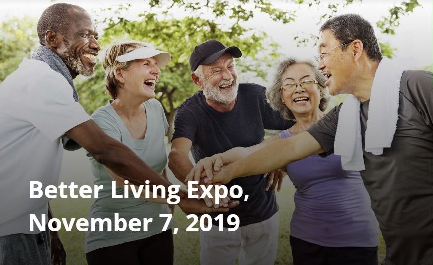 5 Happy Seniors Friends Hands Together Google image from https://www.silverlinksnews.com/2019/07/07/better-living-expo-november-7-2019/