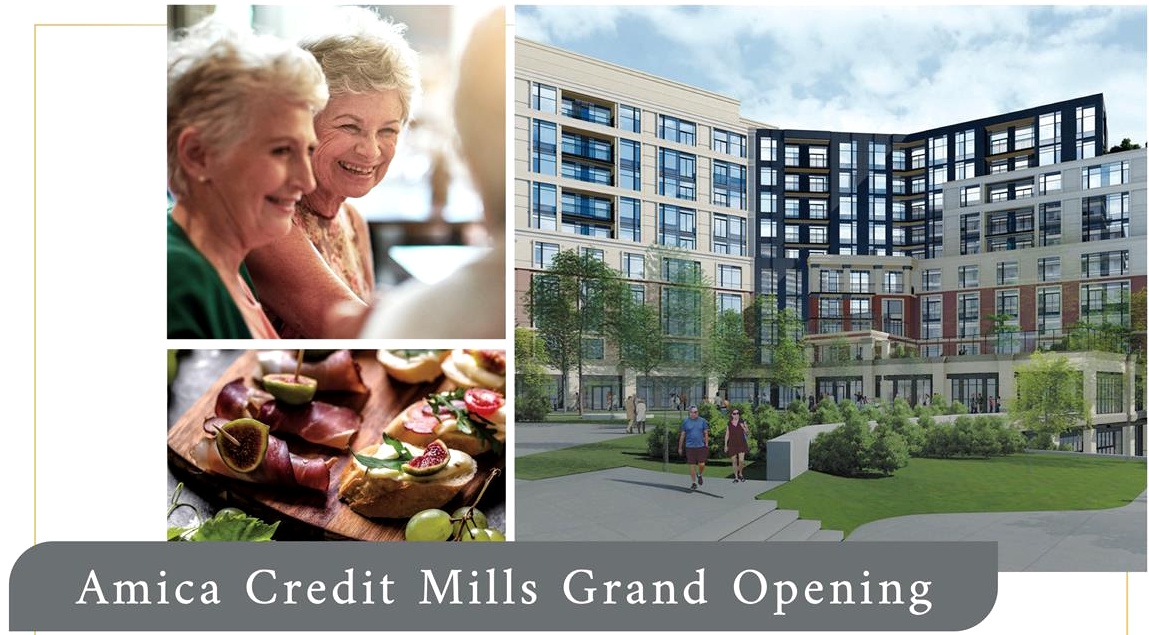 Amica Credit Mills Grand Opening image source: Amica Credit Mills