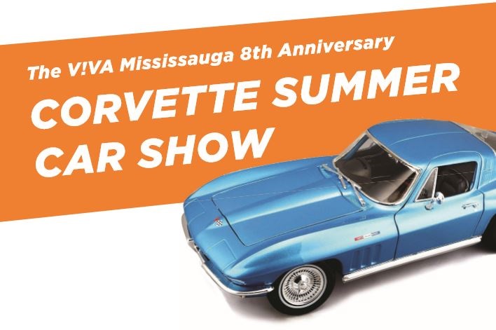 The VIVA Mississauga 8th Anniversary Corvette Summer Car Show image from vivalife.ca email