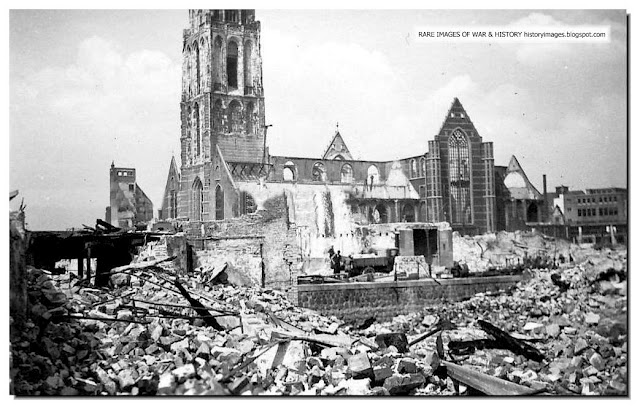 Rotterdam after bombing in 1940 Google image from http://1.bp.blogspot.com/-iBNizeiSHug/Tq5V4X0wqSI/AAAAAAAAG0M/IJFj44WQQwY/s640/rotterdam-destroyed-german-bombing-may-1940-003.jpeg
