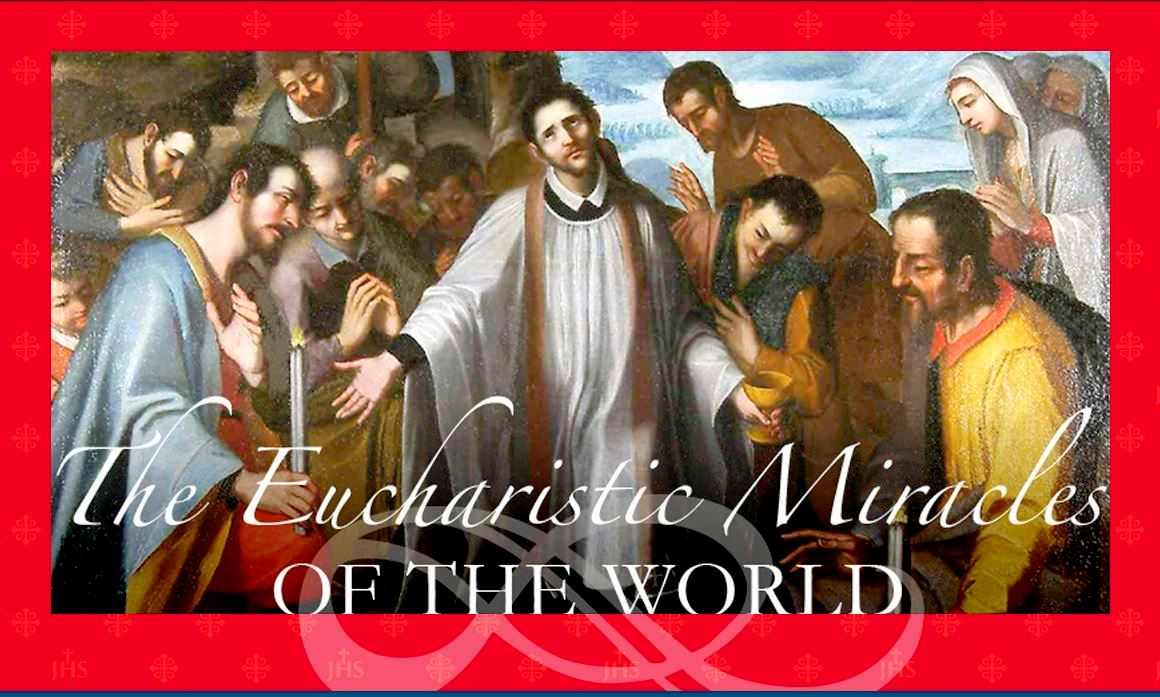 The Eucharistic Miracles of the World Google image from http://www.miracolieucaristici.org/