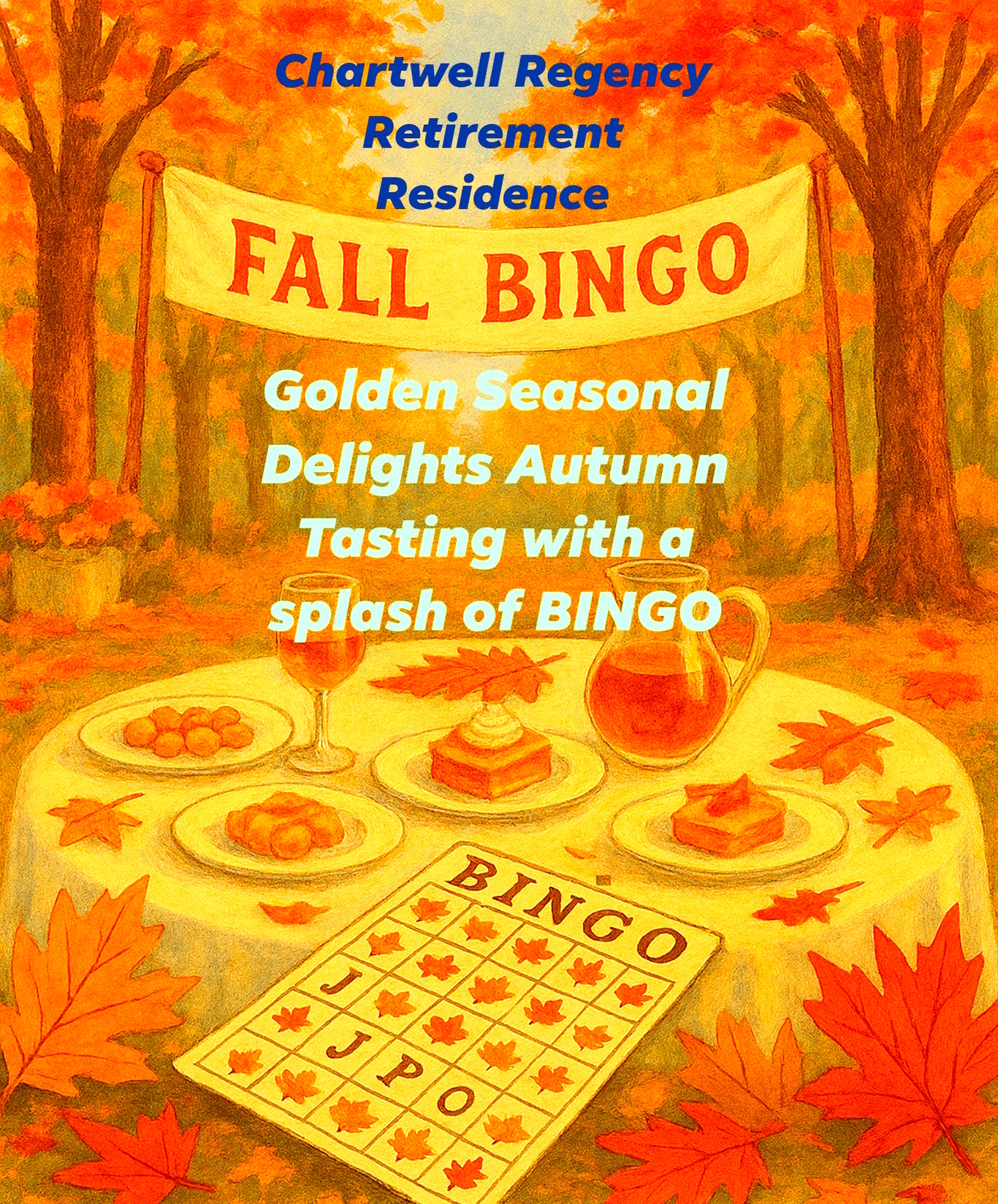Fall Bingo at Chartwell Regency Retirement Residence image source: Chartwell Regency Retirement Residence