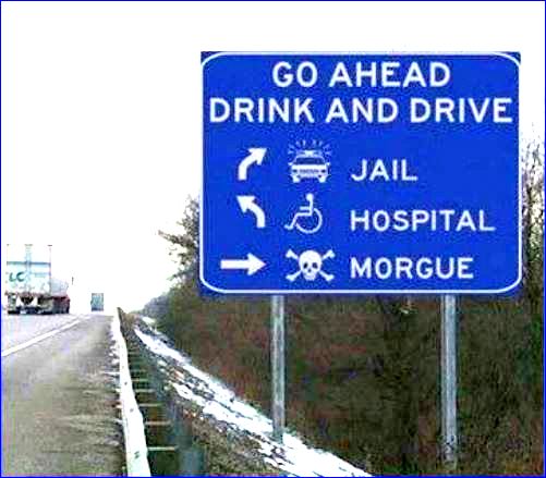 Go Ahead Drink and Drive
