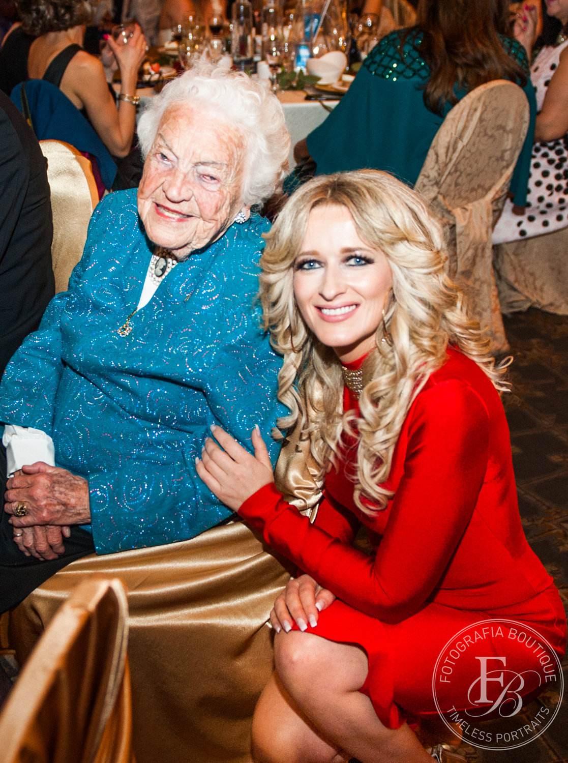 Hazel McCallion and Maggie Habieda of Fotografia Boutique at MARTYs 10 May 2018 image from Maggie Habieda Email Fotografia Boutique infoatfotografiaboutique.ca 29May2018 2:36pm