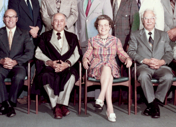 A section of the final County of Peel Council, in 1973. Included are J. E. Archdekin, the Mayor of Brampton, J. I. Mullin, the Reeve of Albion, Hazel McCallion, Streetsville Mayor, and J. C. Saddington, Port Credit Mayor Google image from https://www.insauga.com/hazel-mccallions-photos-through-the-years
