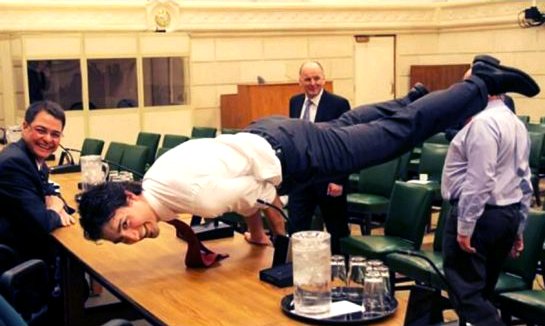 Justin Trudeau Yoga Peacock Google image from http://www.thestar.com/content/dam/thestar/news/canada/2016/04/02/trudeau-yoga-pose-stories-pose-their-own-threat-teitel/trudeau-yoga.jpg.size.xxlarge.letterbox.jpg