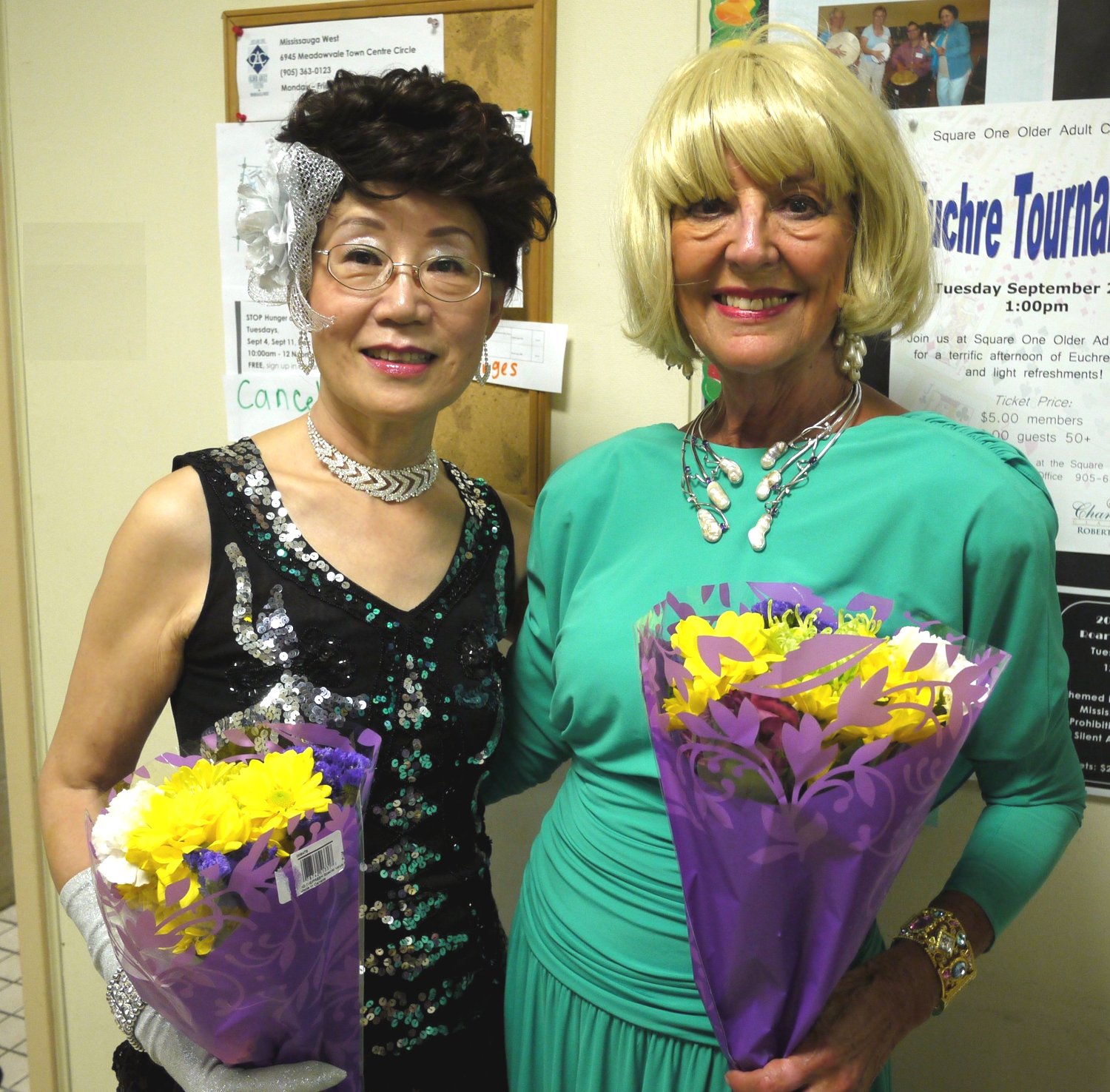 Kathy Lin and Merilyn Pitt, Performers at 20th Century: The Musical, September 2012