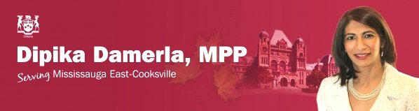 MPP Dipika Damerla image with crest from email 17May17 ddamerla.mpp.co@liberal.ola.org
