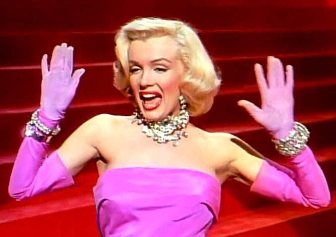 Marilyn Monroe Google image from http://upload.wikimedia.org/wikipedia/commons/2/28/Marilyn_Monroe_in_Gentlemen_Prefer_Blondes_trailer.jpg