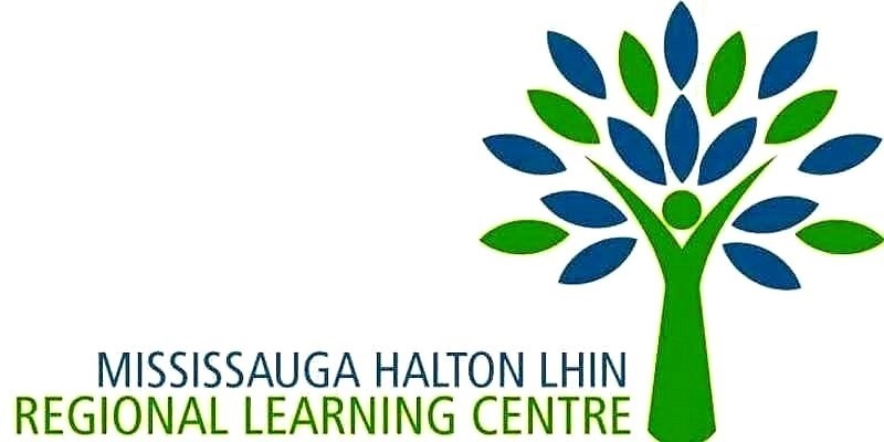 Mississauga Halton LHIN logo Google image from https://www.eventbrite.ca/u/64297422283/ and http://haltonseniorsadvocacygroup.ca/mississauge-halton-lhin-popular-courses-at-the-regional-learning-centre/