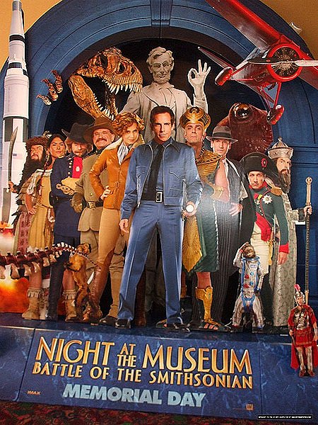 Night at the Museum: Battle of the SmithsonianGoogle image from http://www.emovietalk.com/wp-content/uploads/2009/06/Night-at-the-Museum-Battle-of-the-Smithsonian.jpg