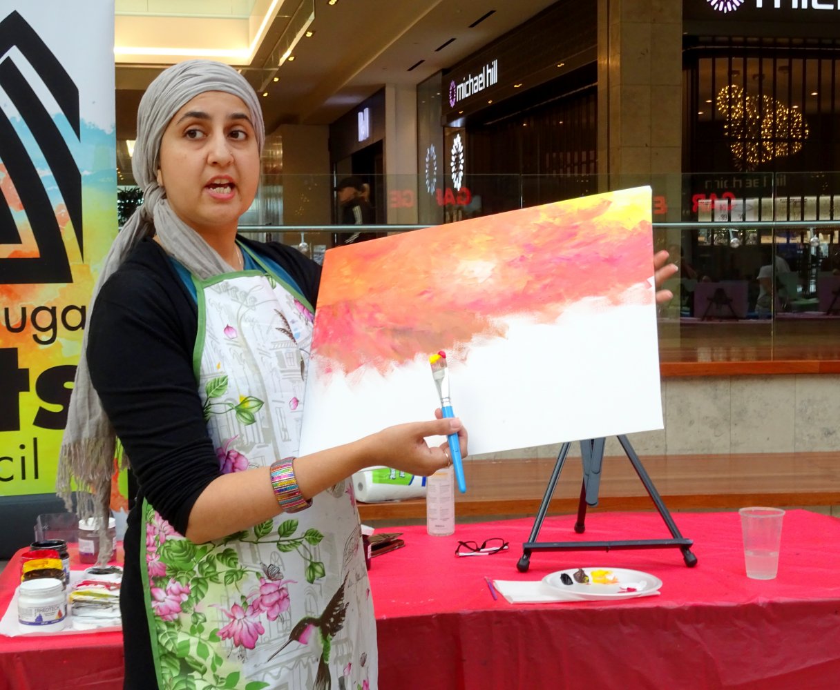Paint Your Passion Tuesdays by Mississauga Arts Council at Erin Mills Town Centre 11 October 2016