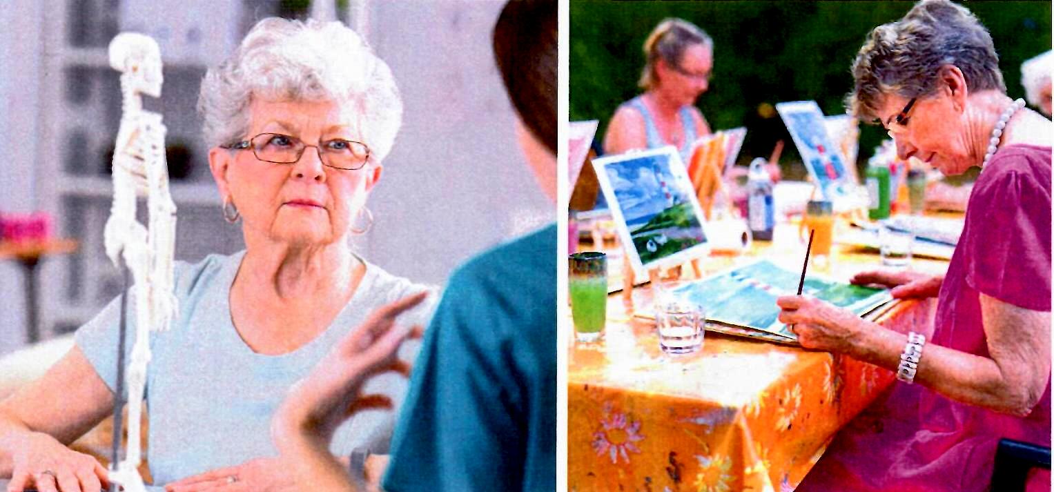 Painting with Poise image source: Amica Credit Mills