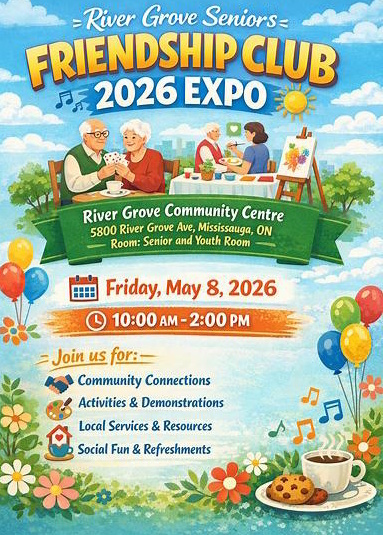 River Grove 2026 Expo image source: River Grove Seniors Friendship Club