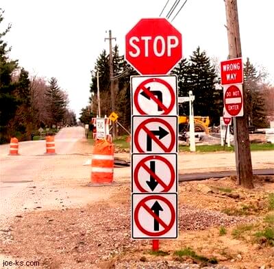 STOP sign - Photo by Flickr User Chuck Coker