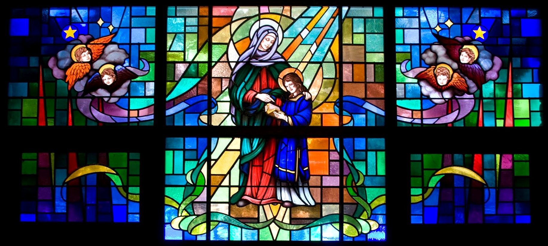 Saint Anne Stained Glass Google image from https://www.facebook.com/catholiccemeteriesfuneralservices/photos/pb.1549040632084620.-2207520000.1472364307./1653835971605085/?type=3&theater r