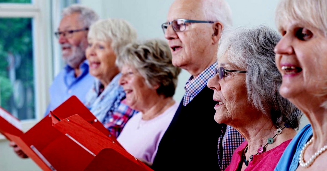 Seniors Singing in Church image source: Crosswalk.com