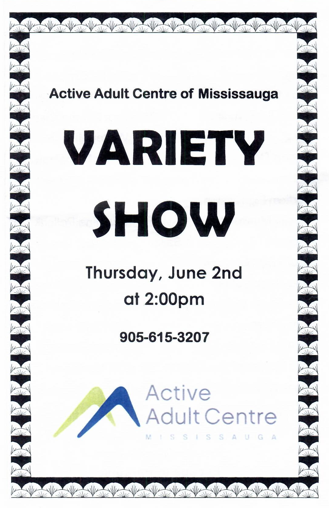 Variety Show Program Cover AAC Miss June 2, 2022
