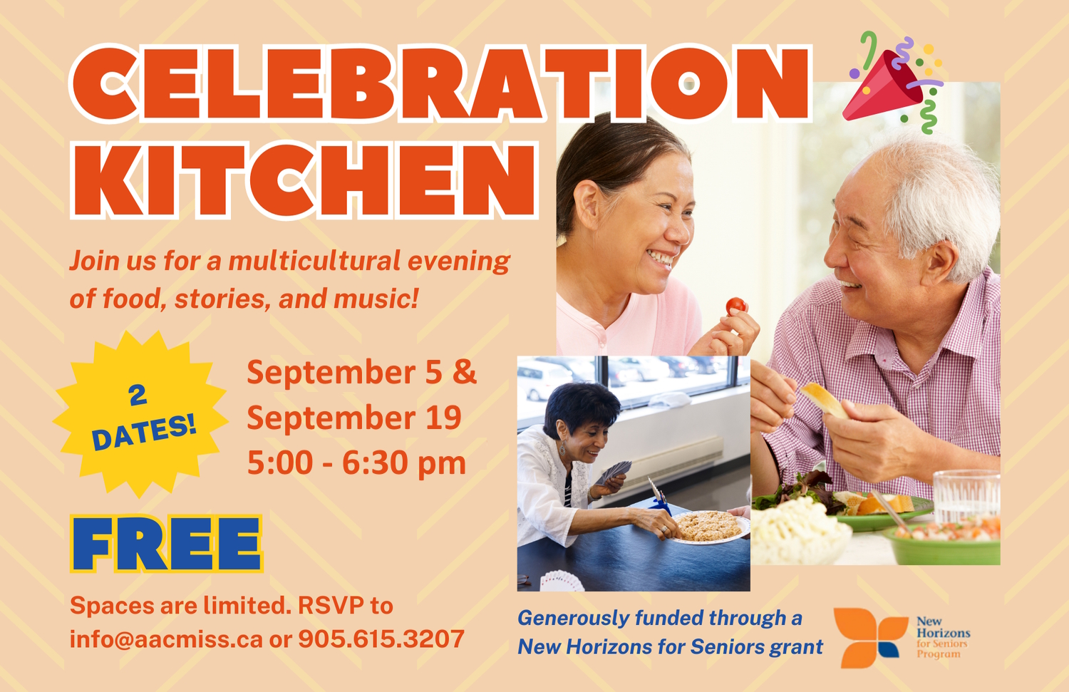 Celebration Kitchen at Active Adult Centre of Mississauga
