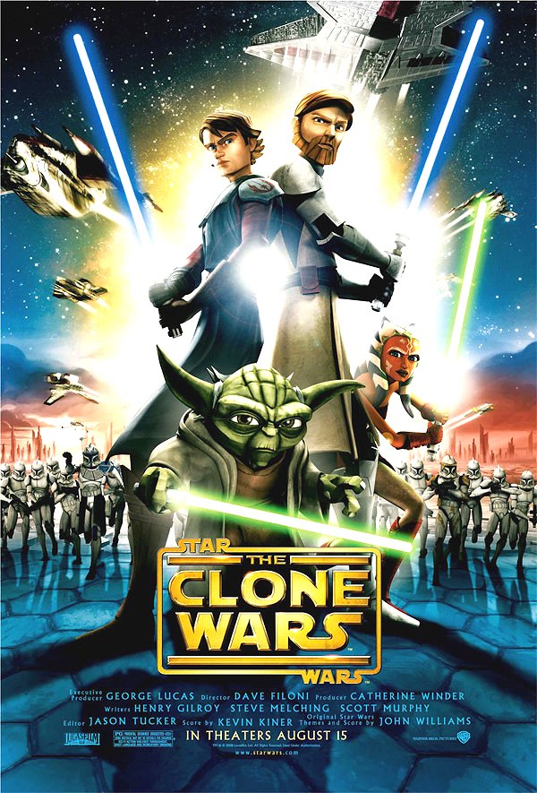 Star Wars: The Clone Wars Google image from http://www.scificool.com/images/2008/05/star-wars-clone-wars-poster.jpg