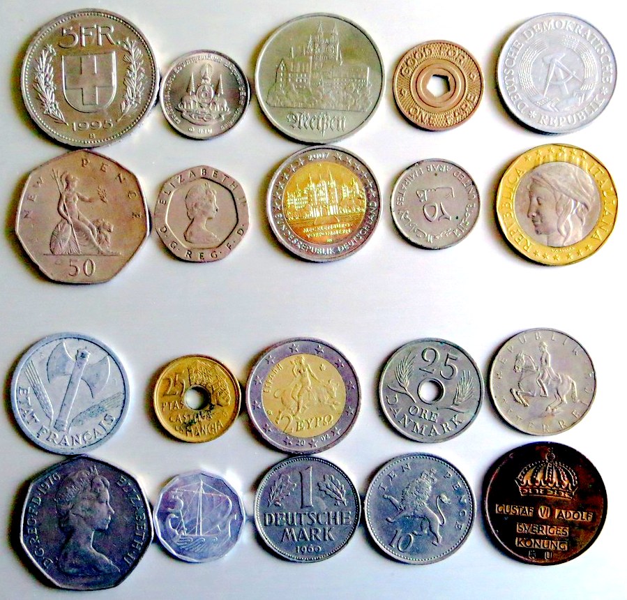 Coin Collection Google image from https://live.staticflickr.com/3827/9373769901_9e85ace409_b.jpg https://www.flickr.com/photos/frizztext/9373769901/