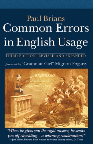 Common Errors in English Usage by Paul Brians
