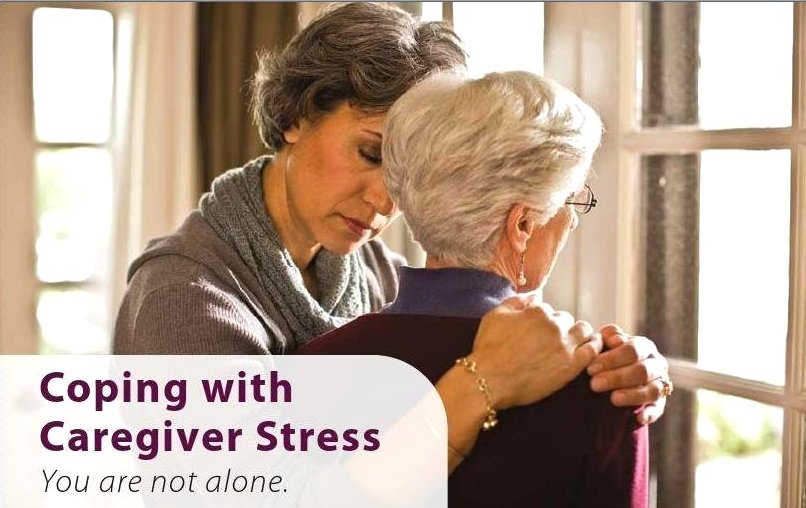 Coping with Caregiver Stress image from Port Credit Library flyer 1 May 2013