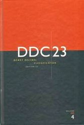 Dewey Decimal Classification and Relative Index 23rd Edition
