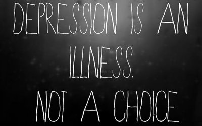 Depression Is an Illness. Not a Choice. Google image from http://sad-and-hungry.tumblr.com/post/115085316898