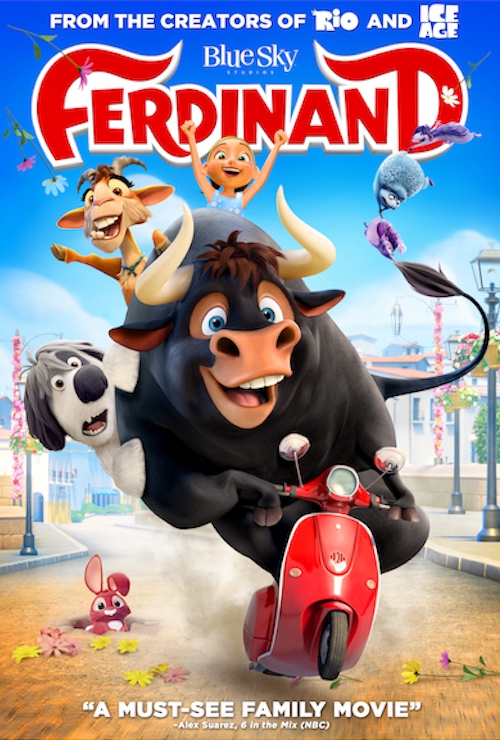Ferdinand (2017) Movie Poster Google image from https://www.foxmovies.com/movies/ferdinand/posters/222407