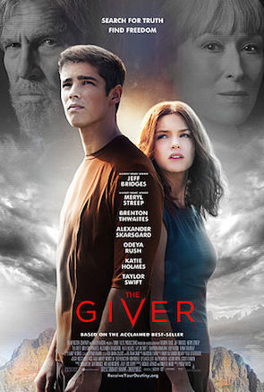 The Giver (2014) Movie Poster Google image from http://upload.wikimedia.org/wikipedia/en/0/02/The_Giver_poster.jpg