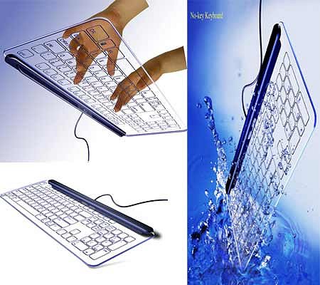 No Key Glass Keyboard Google image from http://www.techgadgets.in/peripherals/2008/14/delicate-no-key-keyboard-reflects-in-glass/