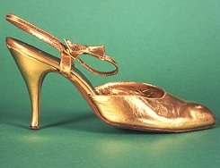 Gold 
Shoe Google image from http://www.museumofcostume.co.uk/images/collections_4shoes%282%29.jpg