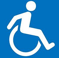 Handicapped Logo Google image from http://www.bushprisby.com/disabled_logo/handicapped_logo_4.jpg