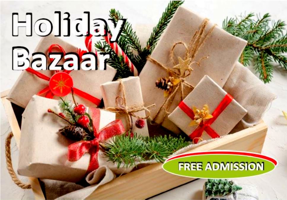 Christmas Hoiday Bazaar image from Sheridan Centre email info@sheridancentre.ca Dec. 13, 2019 7:00 pm