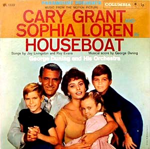 Houseboat (1958) Movie Poster Google image from http://img.soundtrackcollector.com/cd/large/Houseboat_CL1222.jpg