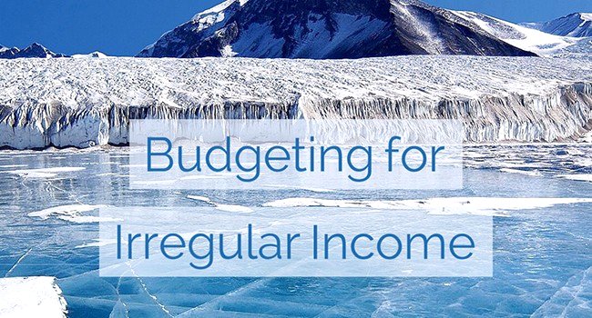 Budgeting for Irregular Income Google image from https://due.com/blog/non-traditional-way-budgeting-variable-income/