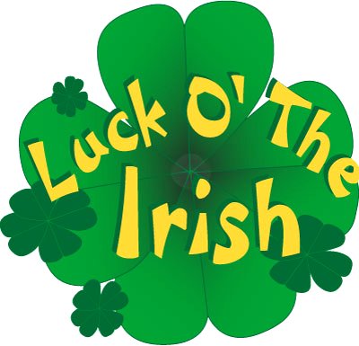 Luck of the Irish Google image from http://www.ttchicago.com/wp-content/uploads/2014/03/6a0120a644ca3e970b0133f192c469970b-800wi.jpg