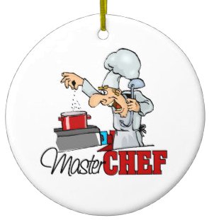 Master Chef Google image from http://www.zazzle.ca/cooking+ornaments