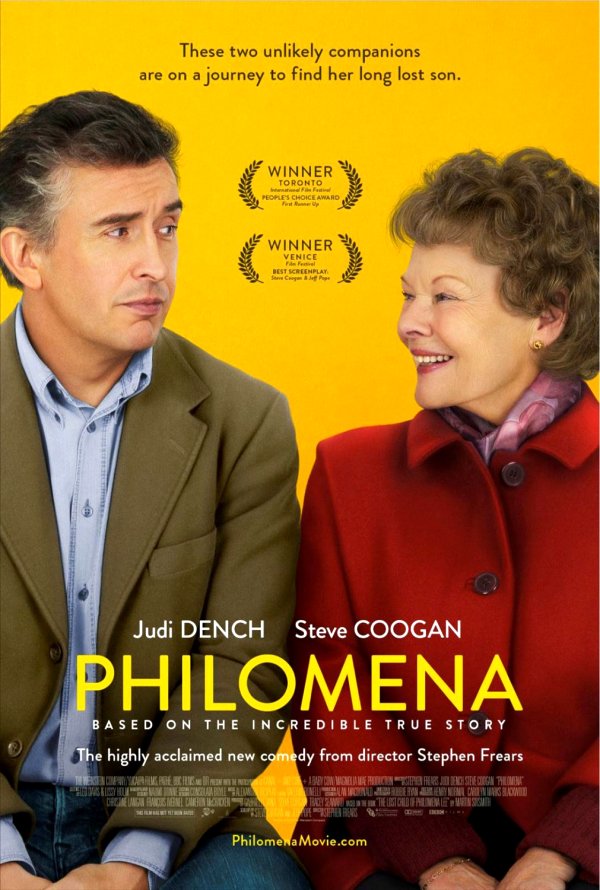 Philomena (2013) Movie Poster Google image from http://www.rmhspacer.com/wp-content/uploads/2013/12/philomena-movie-poster-2.jpg
