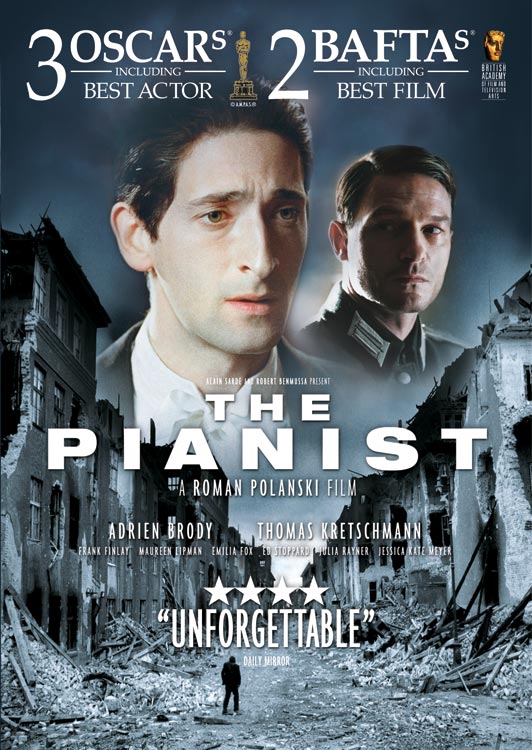 The Pianist (2002) Movie Poster Google image from  http://www.blog.daiversion.com/wp-content/uploads/2012/08/the-pianist-movie-poster.jpg