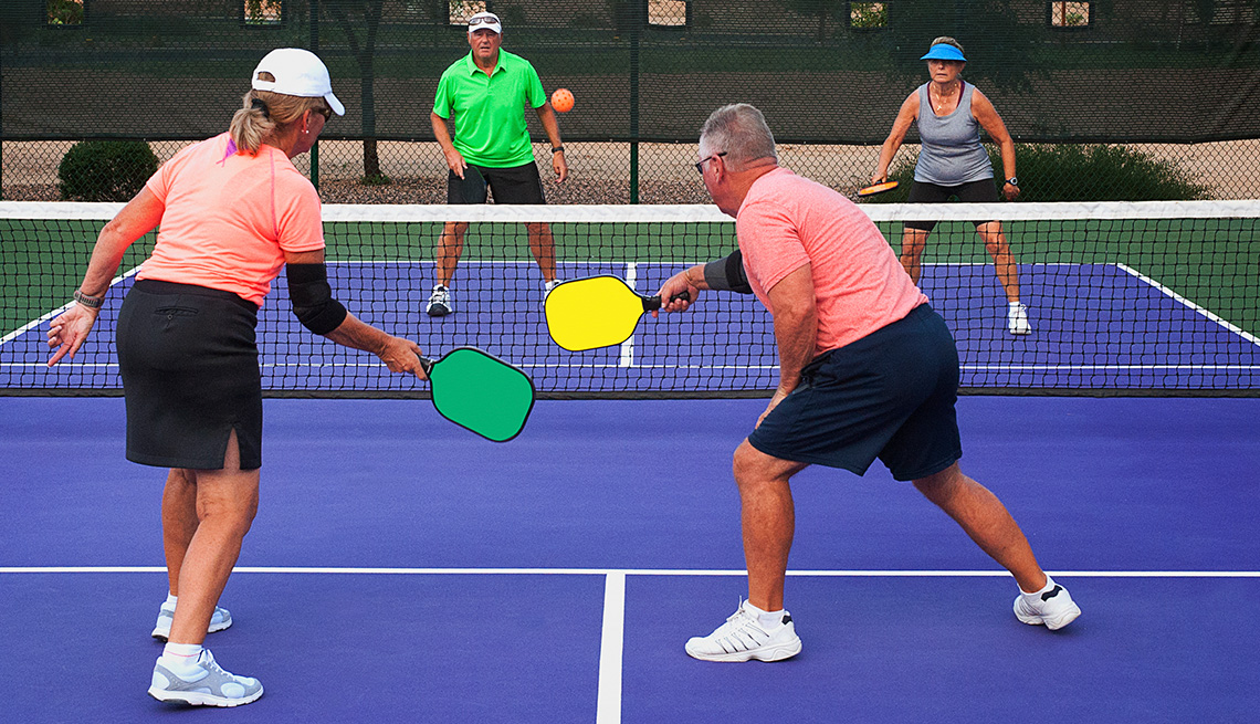 Play Pickleball for Health Benefits by Christina Ianzito, AARP, July 6, 2018 Google image from https://www.aarp.org/home-family/friends-family/info-2018/pickleball-health-social-emotional-benefits.html