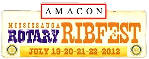 Amacon Mississauga Rotary Ribfest 2012 Logo image from rib-fest.com