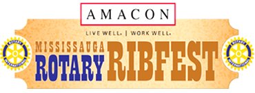 Amacon Mississauga Rotary Ribfest Logo image from mississaugaribfest.com